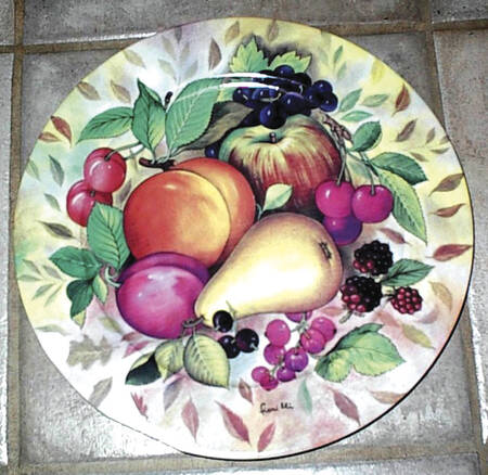 Still Life Cake Plate