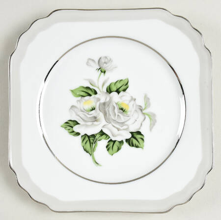 First Love Square Salad Plate