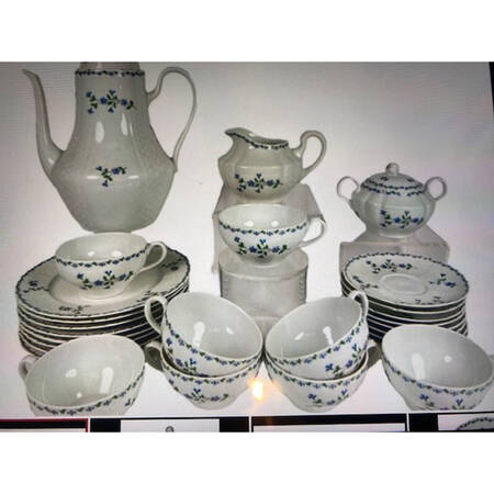 GDA24 Flat Cup & Saucer Set