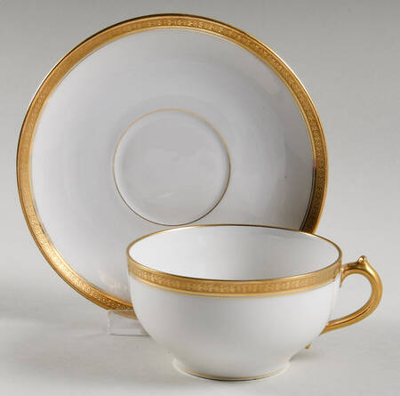 GDA40 Flat Cup & Saucer Set