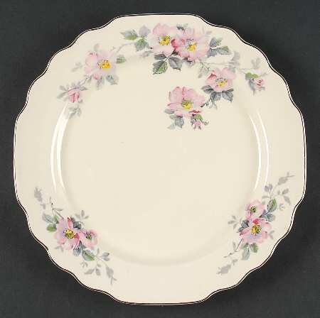 Blossoms Luncheon Plate