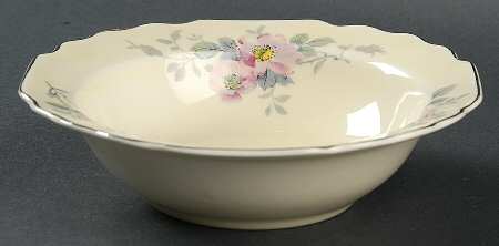 Blossoms Rim Cereal Bowl