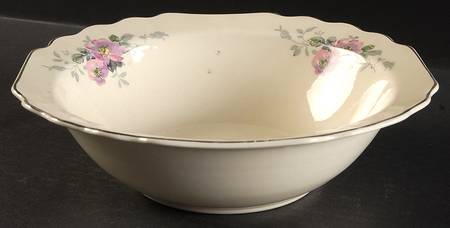 Blossoms 8" Round Vegetable Bowl