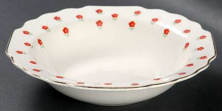 Blushing Rose Dalrymple (Lido) Rim Cereal Bowl