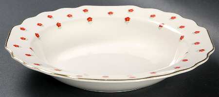 Blushing Rose Dalrymple (Lido) Rim Soup Bowl