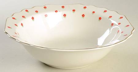 Blushing Rose Dalrymple (Lido) 9" Round Vegetable Bowl
