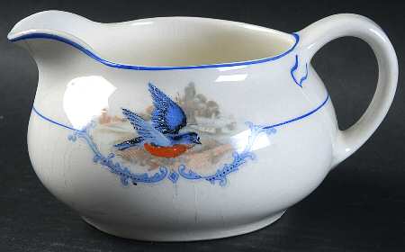 Bluebird Creamer by WS George