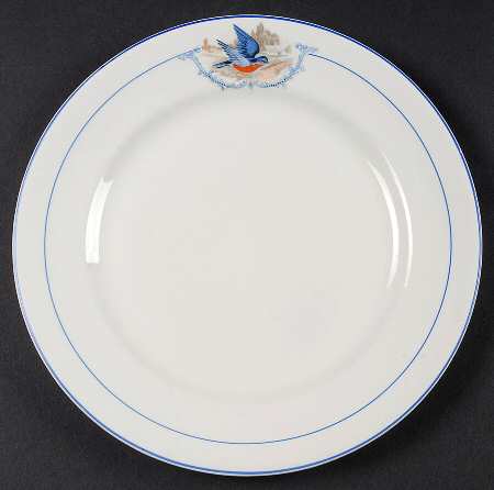 Bluebird Luncheon Plate