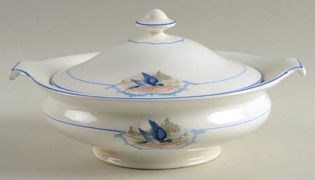 Bluebird Oval Covered Vegetable