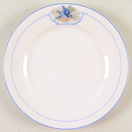 Bluebird Salad Plate