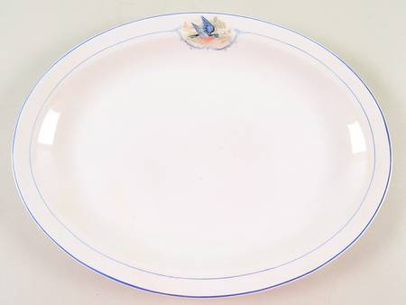 Bluebird 13" Oval Serving Platter