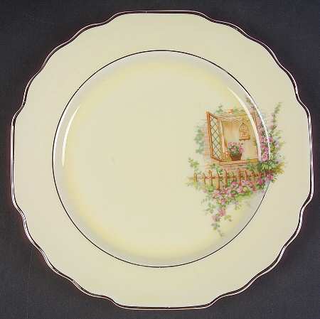 Breakfast Nook Salad Plate by WS George