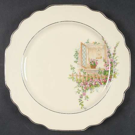 Breakfast Nook Luncheon Plate