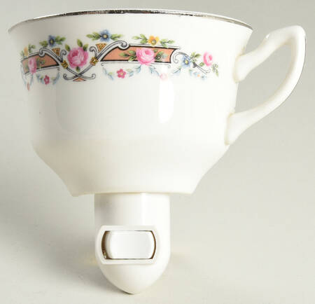 Flower Rim 1 5/8" + cup (H) Night Light/Cup HC