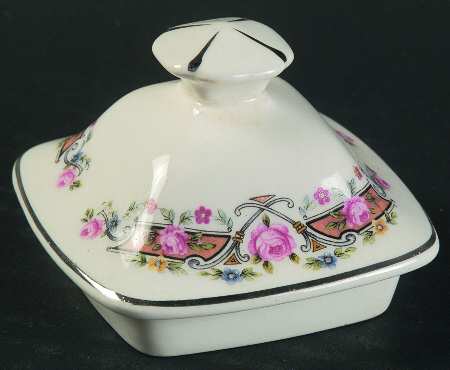 Flower Rim Lid for Sugar Bowl