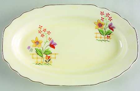 Gaylea (Lido, Canarytone) Relish/Gravy Underplate