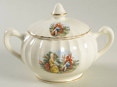 GEO118 Sugar Bowl & Lid
