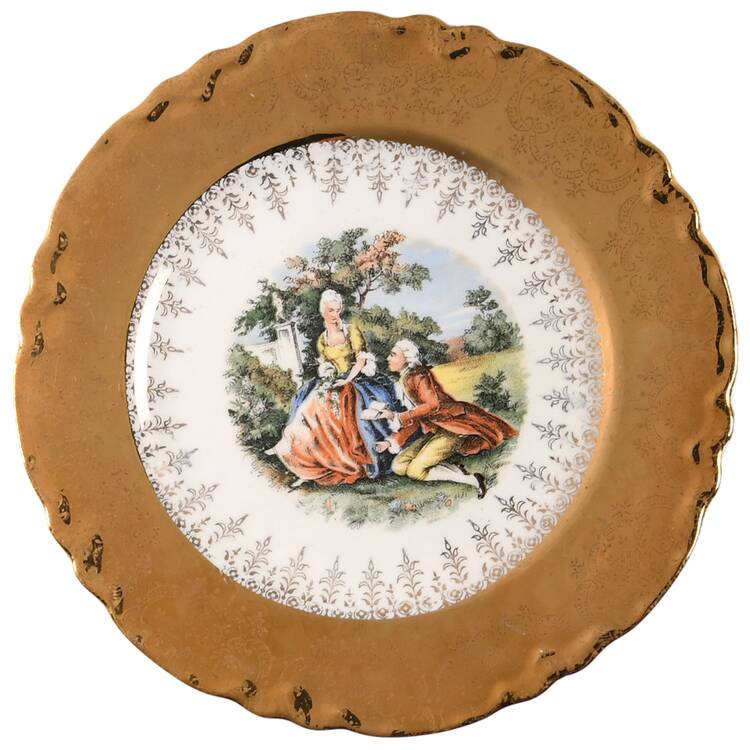 GEO12  Salad Plate by WS George