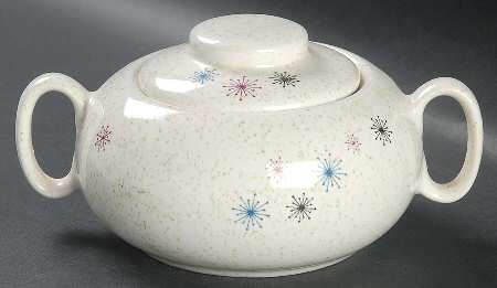 Celeste Sugar Bowl & Lid