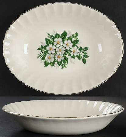 GEO14 9" Oval Vegetable Bowl