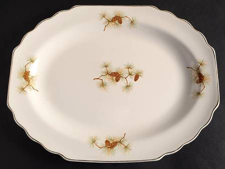58806-4C 13" Oval Serving Platter