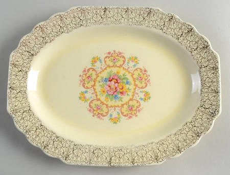 5S9125 11" Oval Serving Platter by WS George