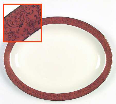 GEO27 13" Oval Serving Platter