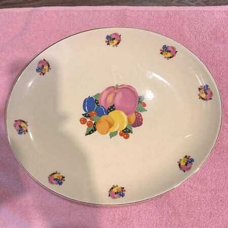 Country Gentlemen 13" Oval Serving Platter