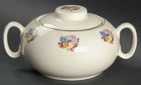 Country Gentlemen Sugar Bowl & Lid