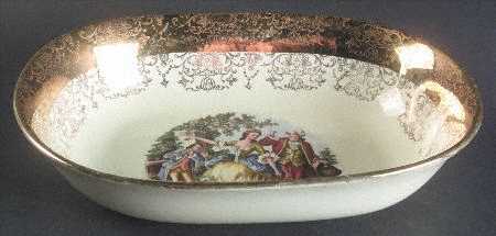 GEO39 9" Oval Vegetable Bowl