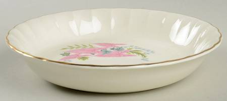 Pink Caladiums Coupe Soup Bowl