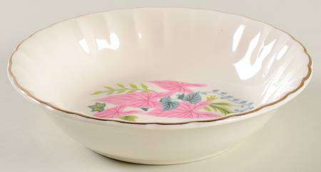 Pink Caladiums Coupe Cereal Bowl