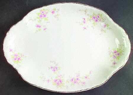 36725 13" Oval Serving Platter by WS George