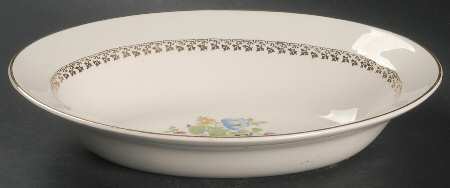 GEO48 9" Oval Vegetable Bowl