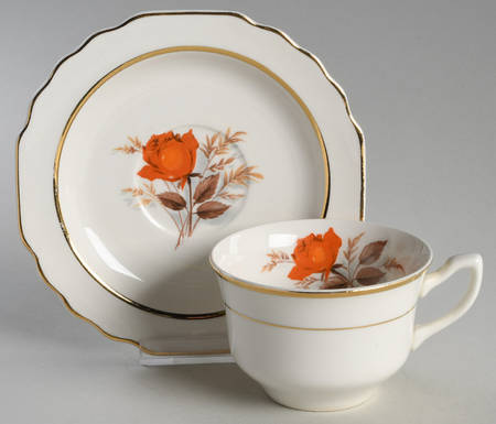 GEO5 Flat Cup & Saucer Set