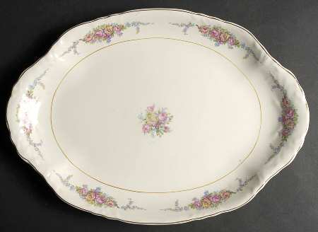 39036 16" Oval Serving Platter by WS George