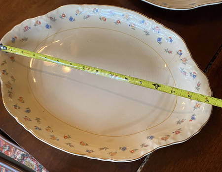 GEO61 15" Oval Serving Platter