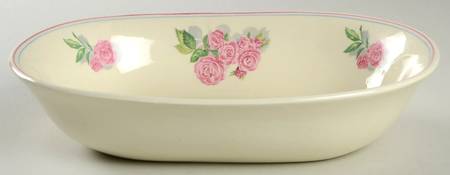 Rosita 9" Oval Vegetable Bowl