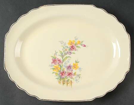 GEO76 13" Oval Serving Platter by WS George