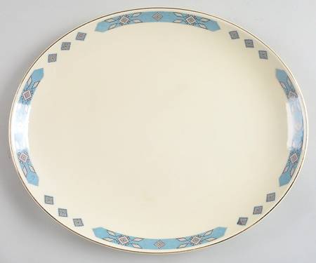 Cherokee 13" Oval Serving Platter