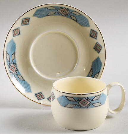 Cherokee Demitasse Cup & Saucer Set