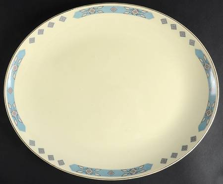 Cherokee 15" Oval Serving Platter