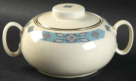 Cherokee Sugar Bowl & Lid
