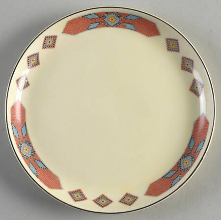 Iroquois Red Bread & Butter Plate