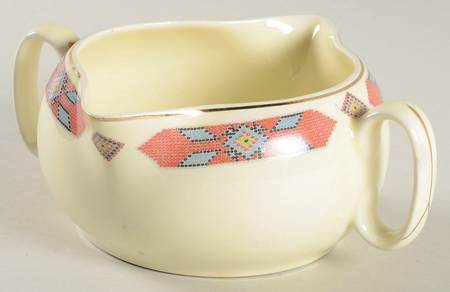 Iroquois Red Gravy Boat