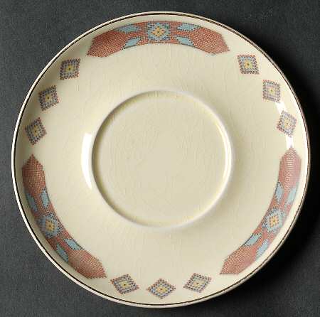 Iroquois Red Saucer
