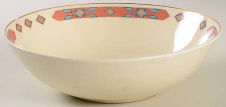 Iroquois Red 8" Round Vegetable Bowl