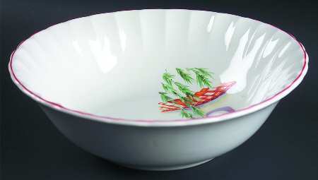 Mexi 9" Round Vegetable Bowl