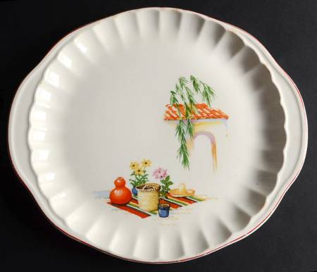 Mexi Handled Cake Plate