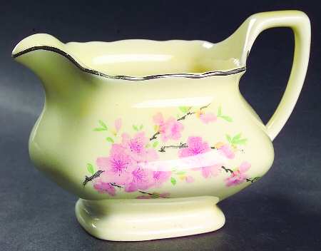 Peach Blossom (Lido, Cream, Platinum) Creamer
